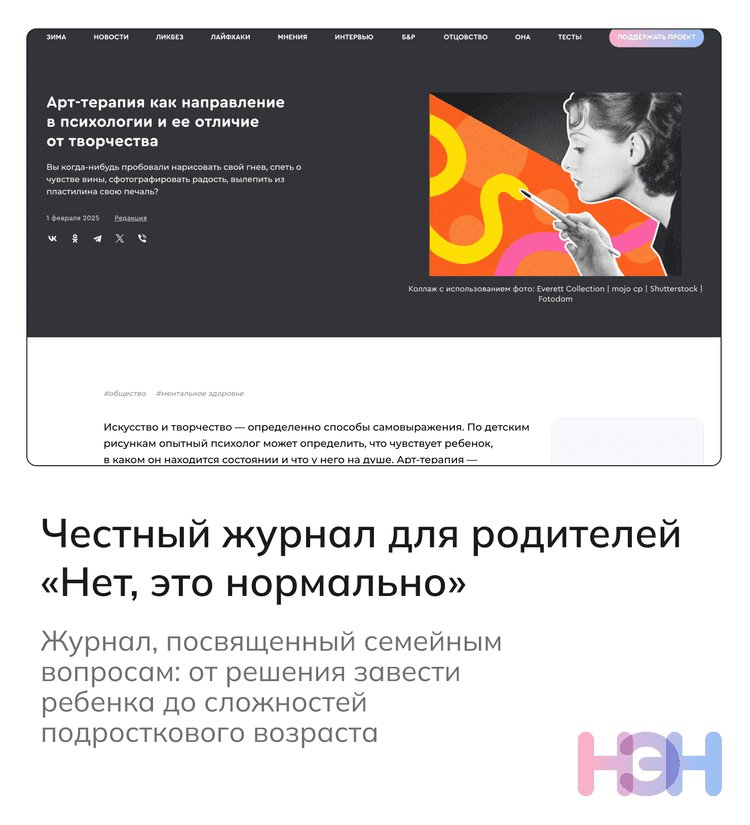 Публикации журналов